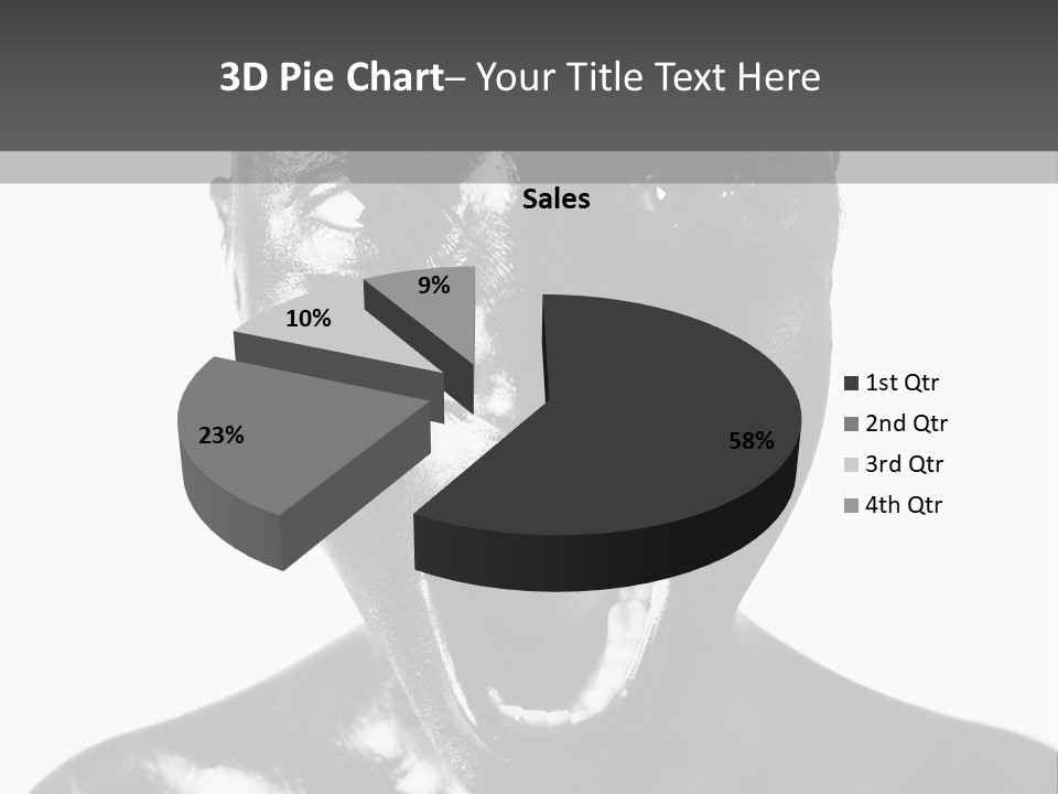 Feminine Paint Woman PowerPoint Template