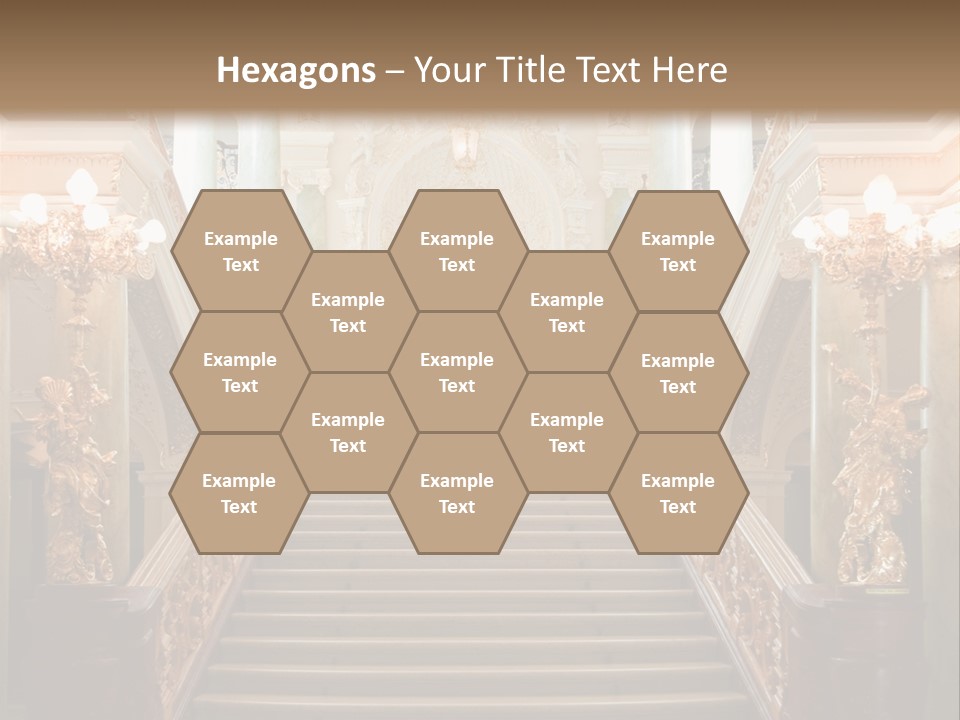 Lighting Theater Column PowerPoint Template