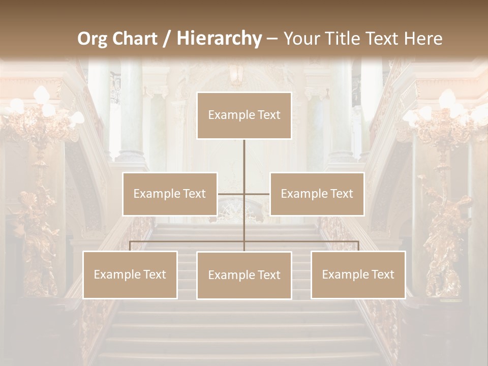 Lighting Theater Column PowerPoint Template