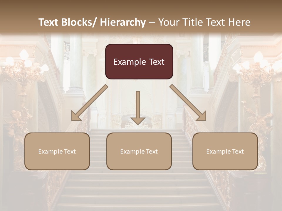 Lighting Theater Column PowerPoint Template