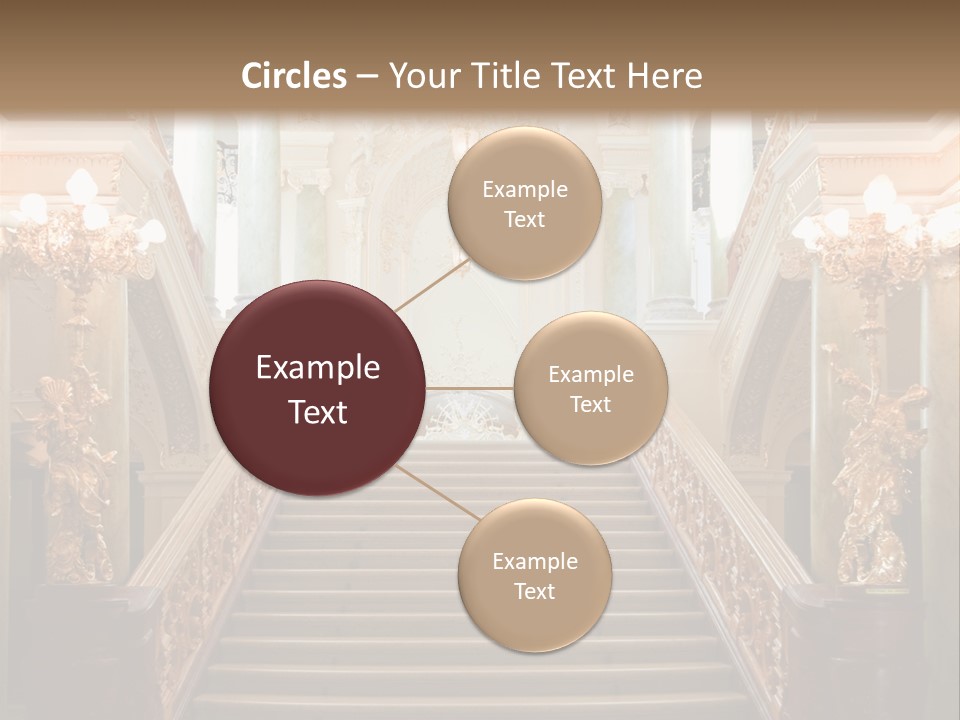 Lighting Theater Column PowerPoint Template