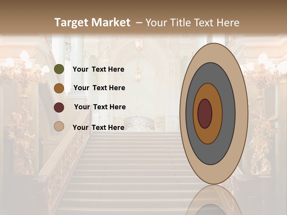 Lighting Theater Column PowerPoint Template