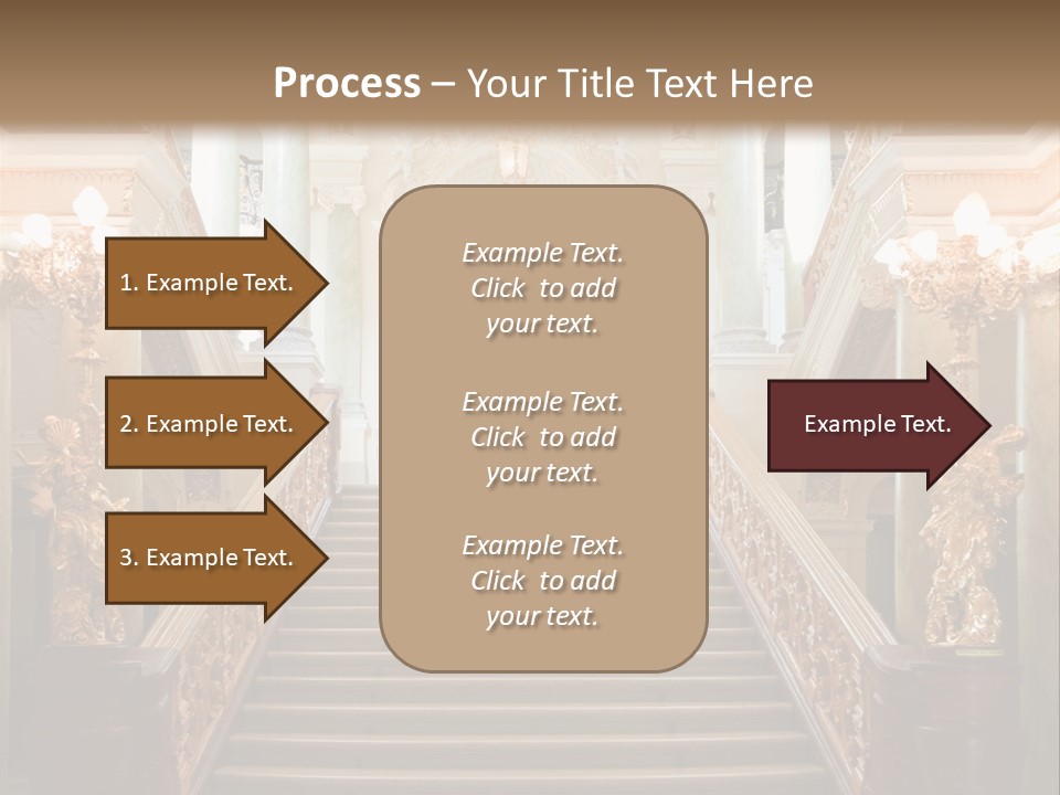 Lighting Theater Column PowerPoint Template