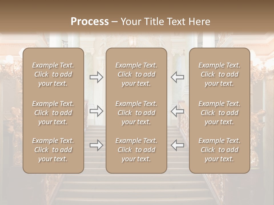 Lighting Theater Column PowerPoint Template