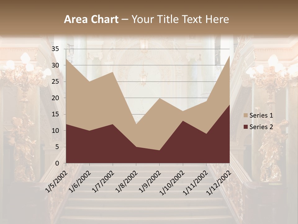 Lighting Theater Column PowerPoint Template