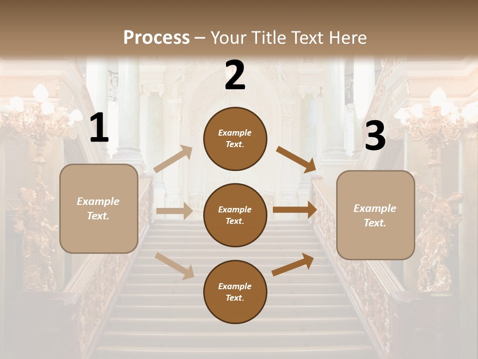 Lighting Theater Column PowerPoint Template