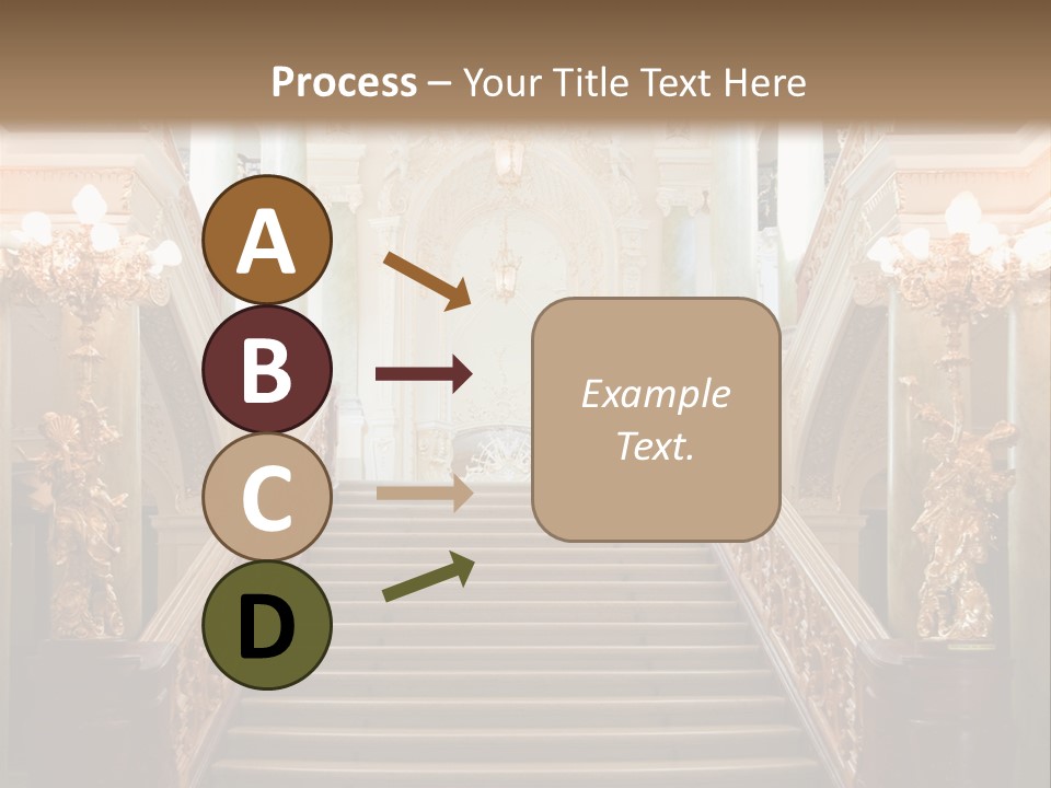 Lighting Theater Column PowerPoint Template