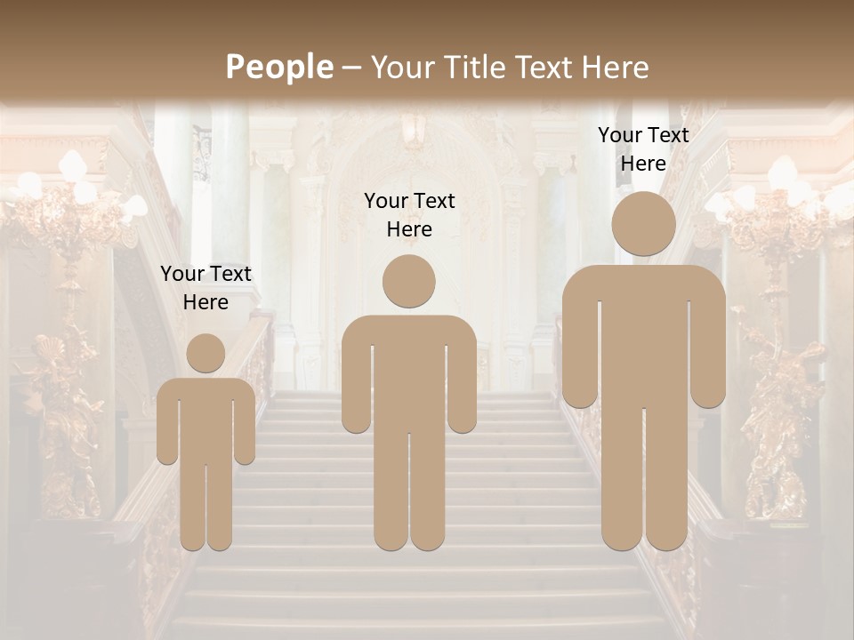 Lighting Theater Column PowerPoint Template