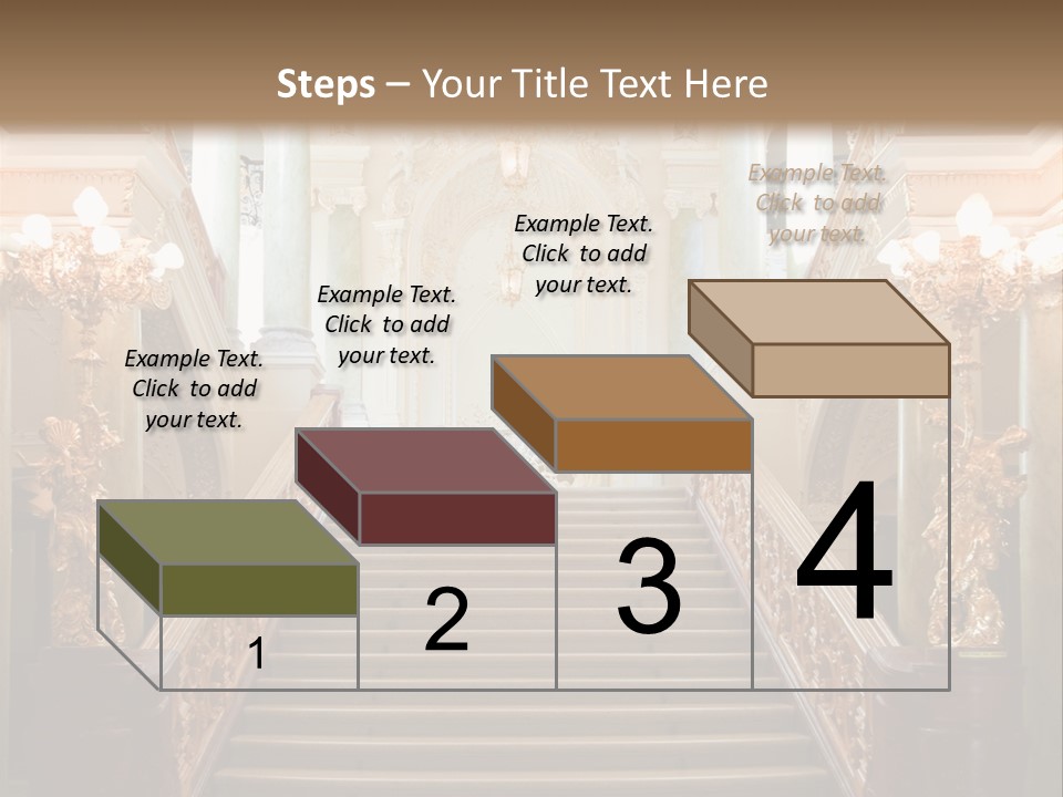 Lighting Theater Column PowerPoint Template
