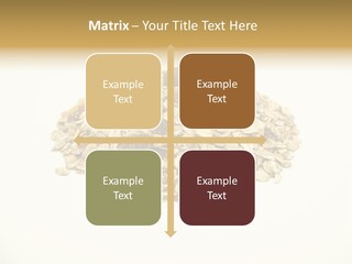 Healthy Cereal Nut PowerPoint Template