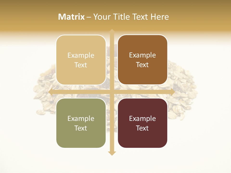 Healthy Cereal Nut PowerPoint Template