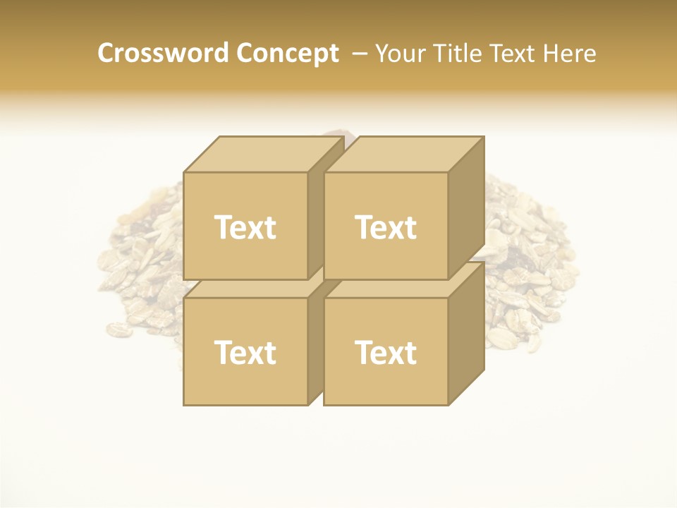 Healthy Cereal Nut PowerPoint Template