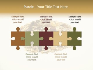 Healthy Cereal Nut PowerPoint Template