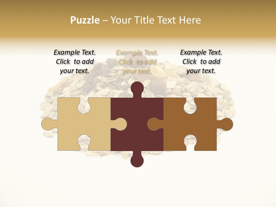 Healthy Cereal Nut PowerPoint Template