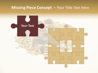 Healthy Cereal Nut PowerPoint Template