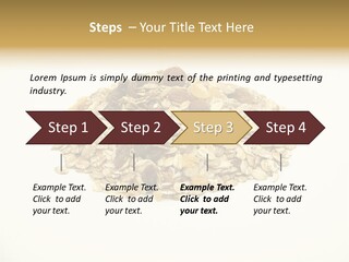 Healthy Cereal Nut PowerPoint Template