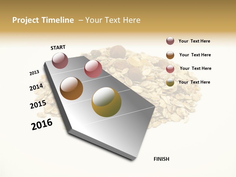 Healthy Cereal Nut PowerPoint Template