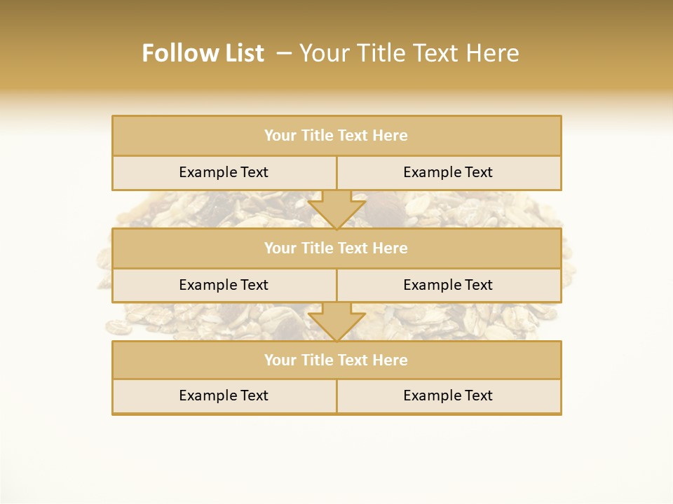 Healthy Cereal Nut PowerPoint Template