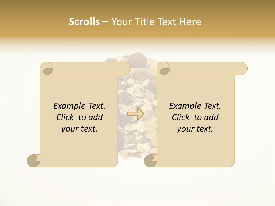 Healthy Cereal Nut PowerPoint Template