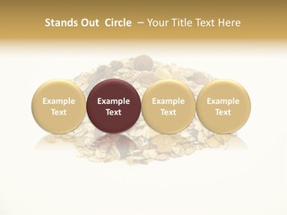 Healthy Cereal Nut PowerPoint Template