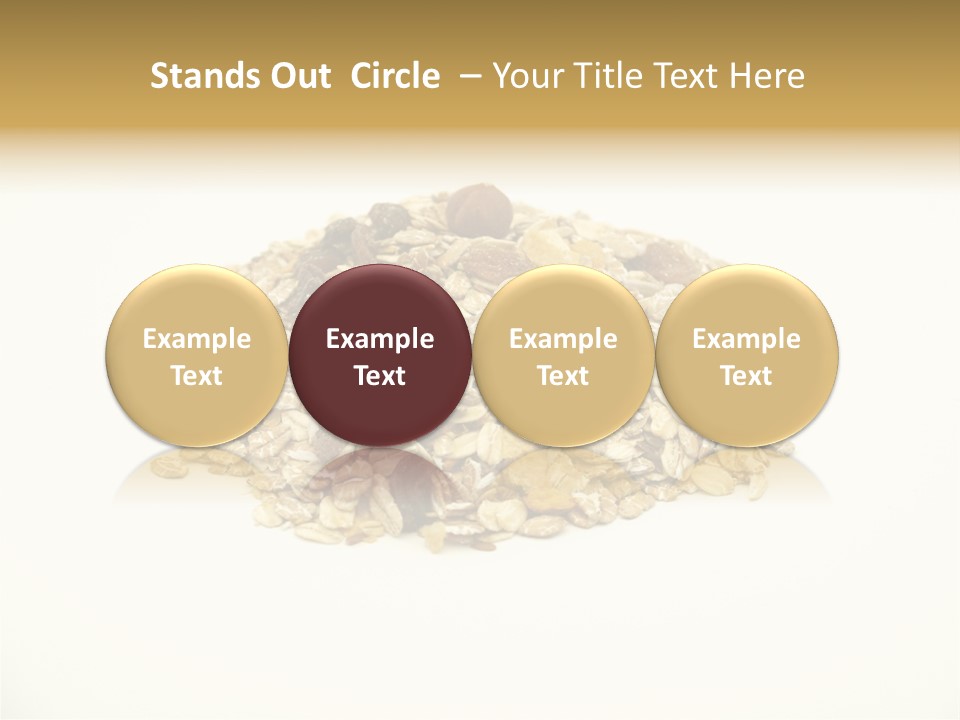 Healthy Cereal Nut PowerPoint Template