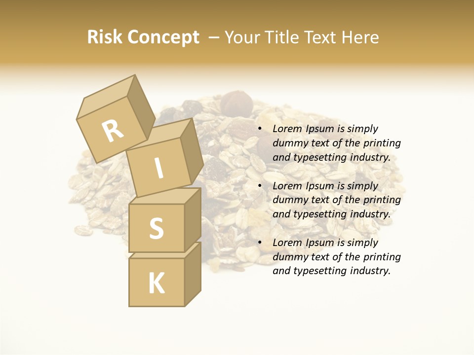 Healthy Cereal Nut PowerPoint Template