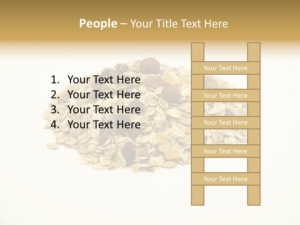 Healthy Cereal Nut PowerPoint Template