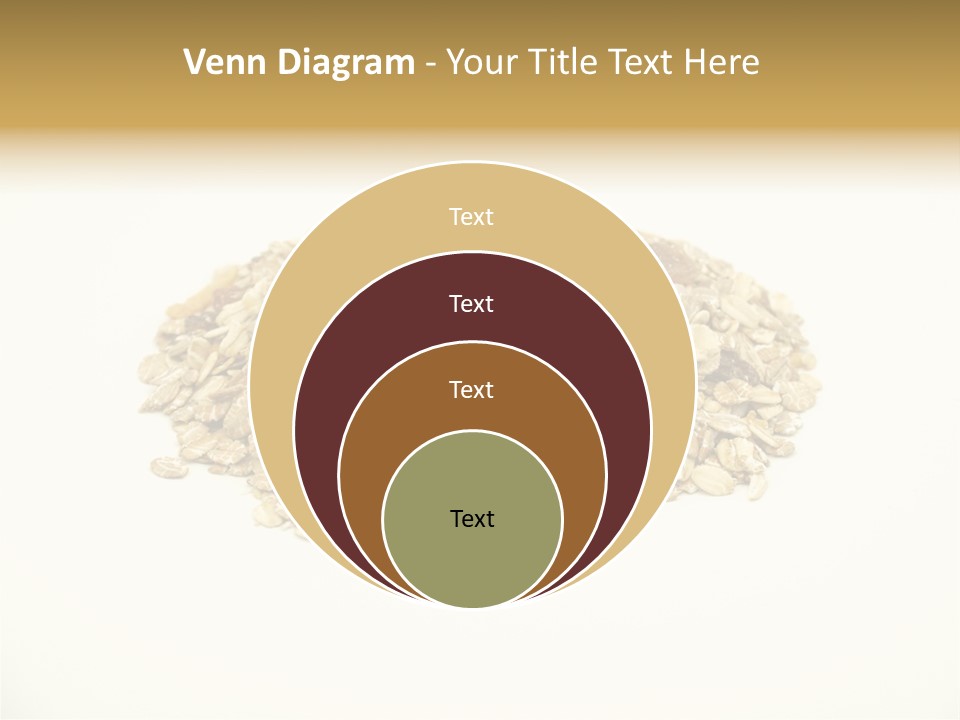 Healthy Cereal Nut PowerPoint Template