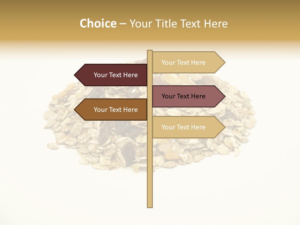 Healthy Cereal Nut PowerPoint Template