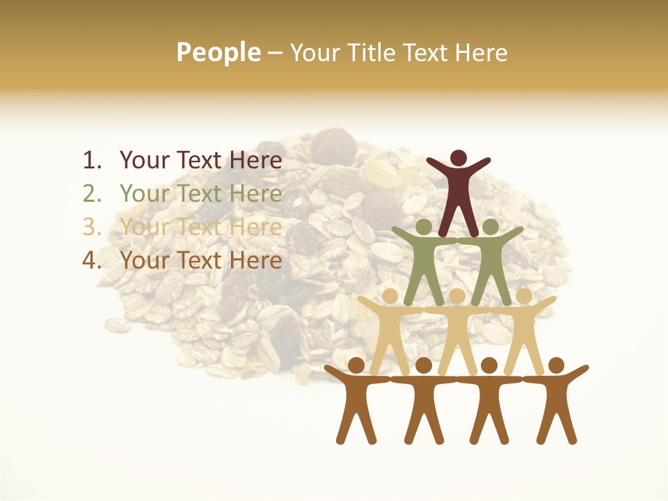 Healthy Cereal Nut PowerPoint Template