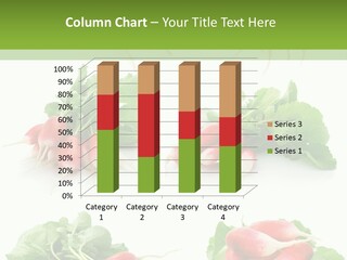 Group Vegetarian Holding PowerPoint Template