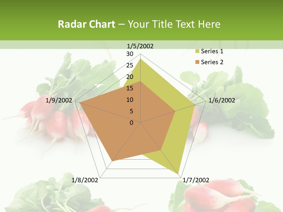 Group Vegetarian Holding PowerPoint Template