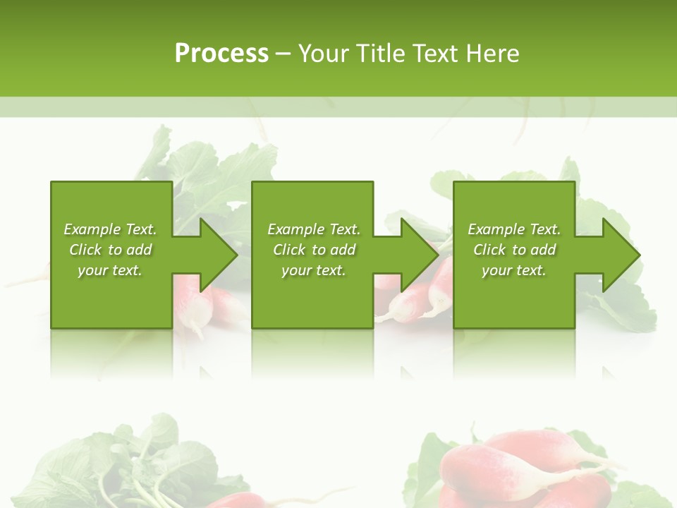 Group Vegetarian Holding PowerPoint Template
