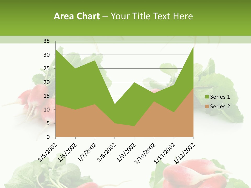 Group Vegetarian Holding PowerPoint Template