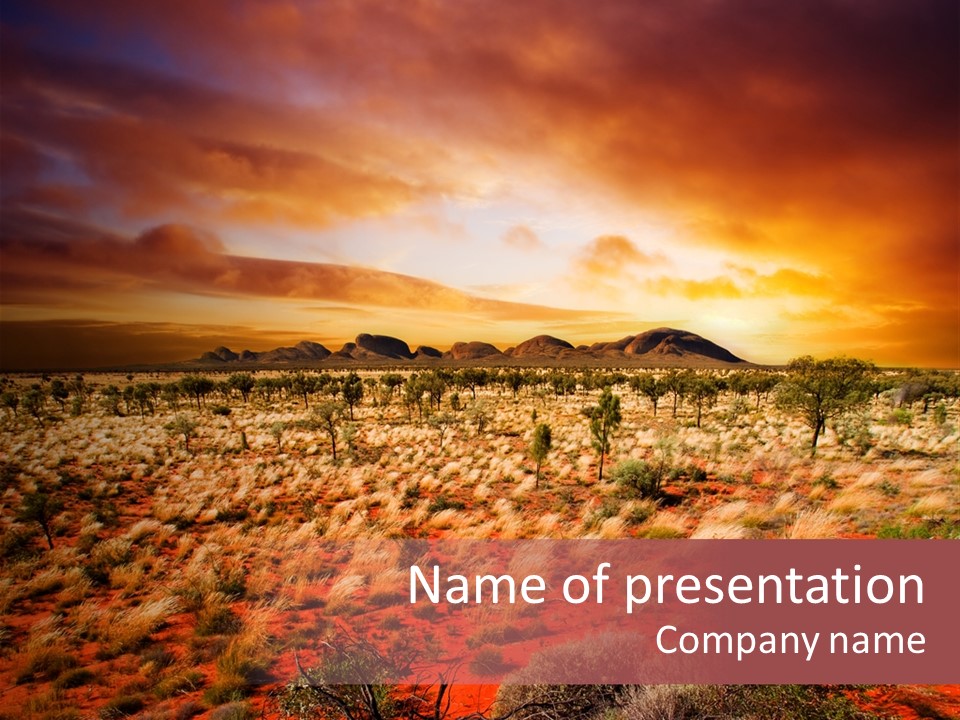 Gorgeous Red Hot PowerPoint Template