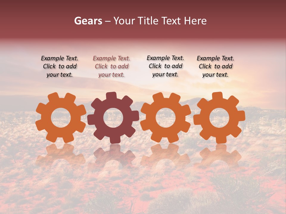 Gorgeous Red Hot PowerPoint Template