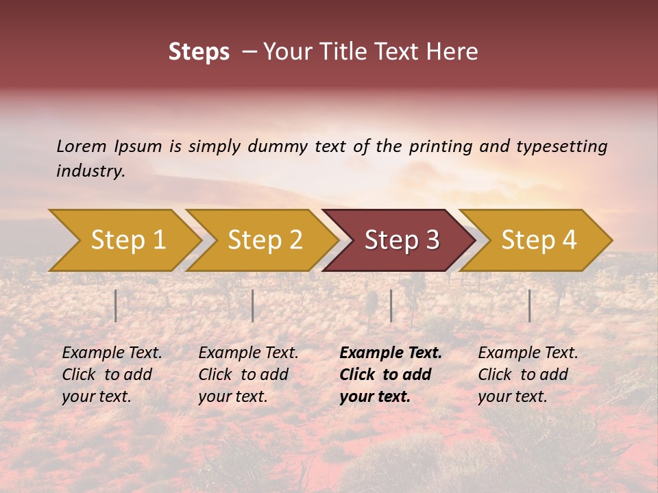 Gorgeous Red Hot PowerPoint Template