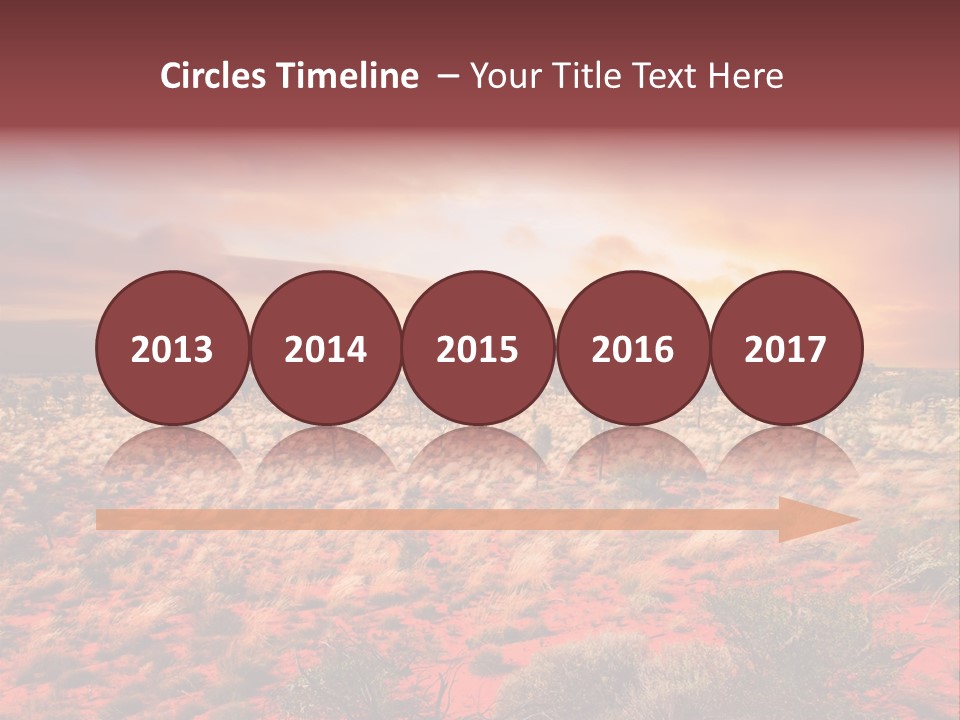 Gorgeous Red Hot PowerPoint Template