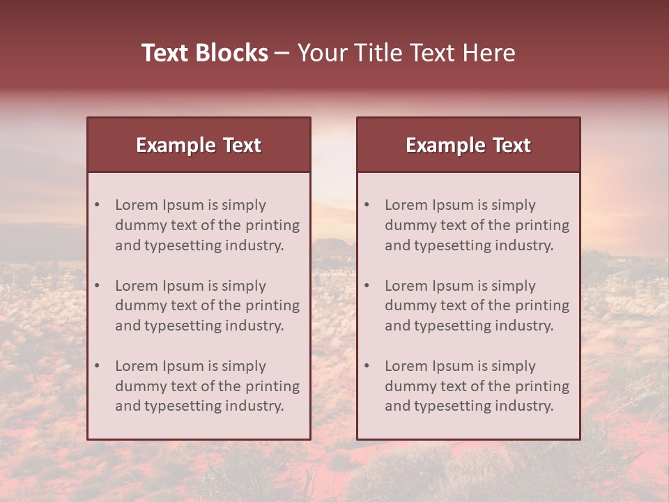 Gorgeous Red Hot PowerPoint Template