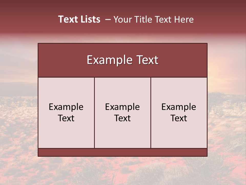Gorgeous Red Hot PowerPoint Template