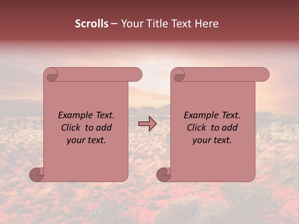 Gorgeous Red Hot PowerPoint Template
