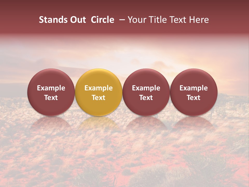 Gorgeous Red Hot PowerPoint Template