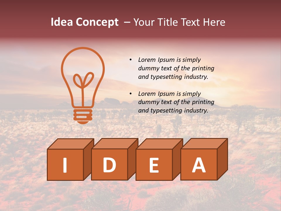 Gorgeous Red Hot PowerPoint Template