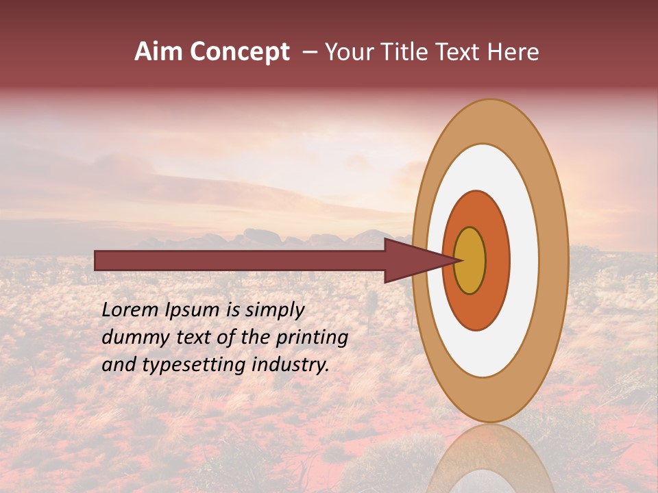 Gorgeous Red Hot PowerPoint Template