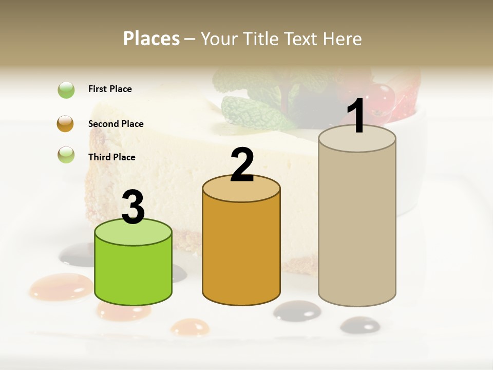 Creamy Cream Tasty PowerPoint Template