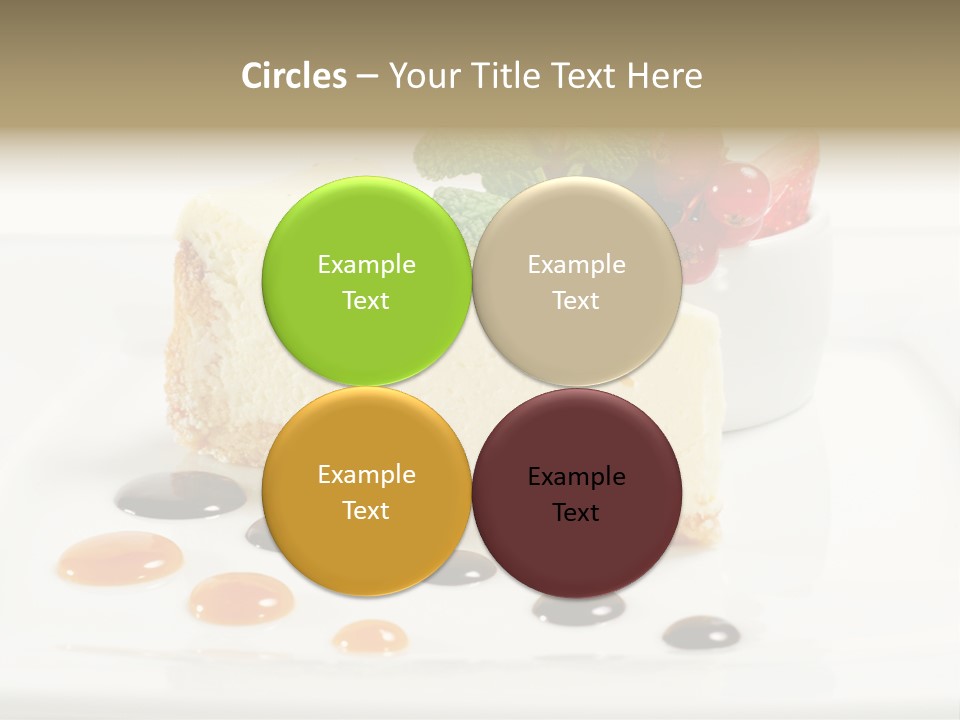 Creamy Cream Tasty PowerPoint Template
