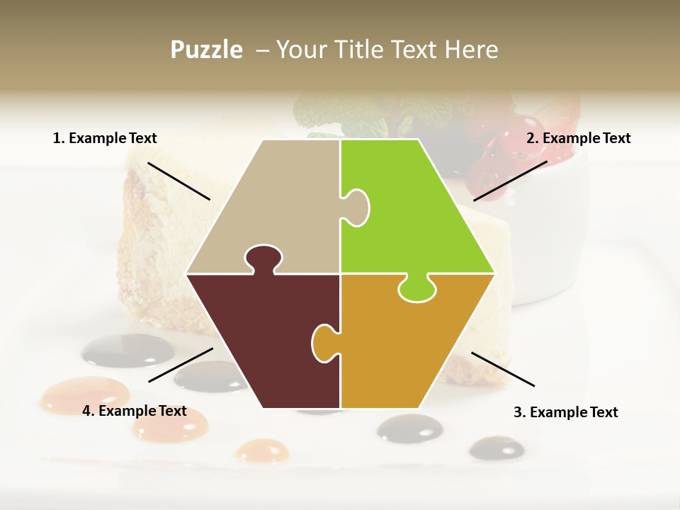 Creamy Cream Tasty PowerPoint Template