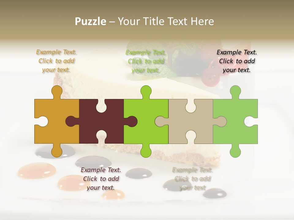 Creamy Cream Tasty PowerPoint Template