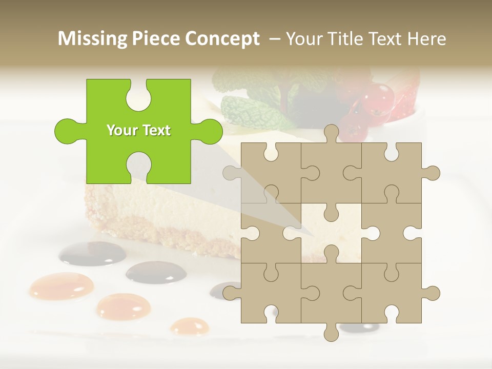 Creamy Cream Tasty PowerPoint Template