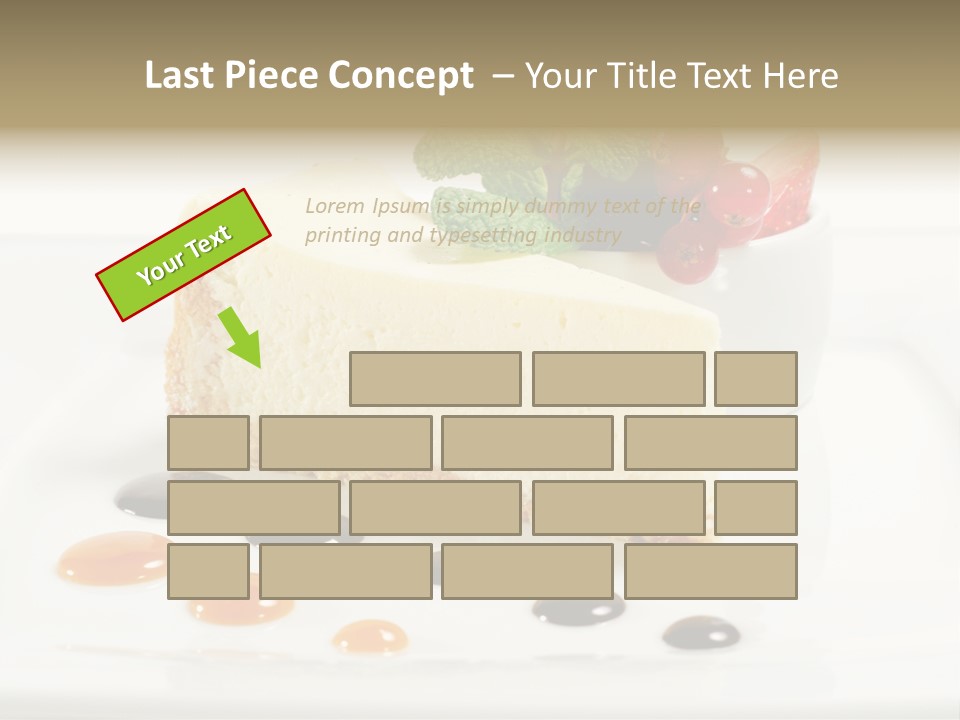 Creamy Cream Tasty PowerPoint Template